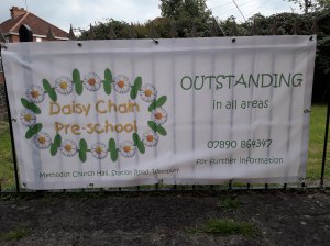 Daisy chain banner 2018